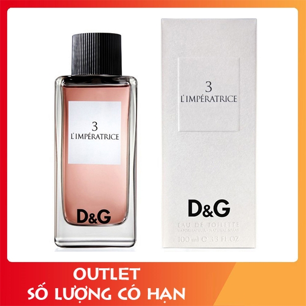 Nước Hoa Nữ Dolce And Gabbana 3 L'imperatrice (EDT) 100ml - OL154. Nữ Tính, Lôi Cuốn & Hấp Dẫn