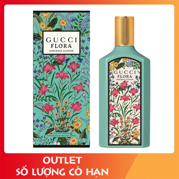 Nước Hoa Nữ Gucci Flora Gorgeous Jasmine EDP 100ml – OL1930. Thanh lịch, Gợi cảm