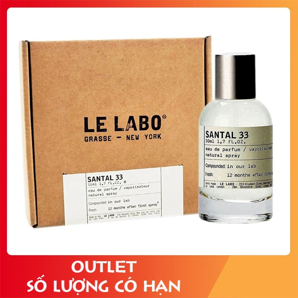 Nước Hoa Unisex Le Labo Santal 33 100ml OL169 - Sang trọng, Gợi cảm & Tinh tế