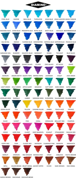 Sản phẩm mới : MỰC DIAMINE - ENGLAND