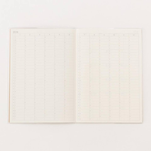 SỔ MUJI A6 PLANNER 2019