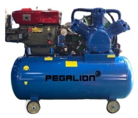 MÁY NÉN KHÍ CHẠY BẰNG DẦU DIESEL TM-W-2.0/8-500L