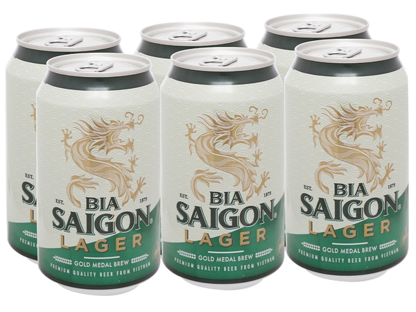 Bia lon Sài Gòn Lager Bia Lon Sài Gòn Lager