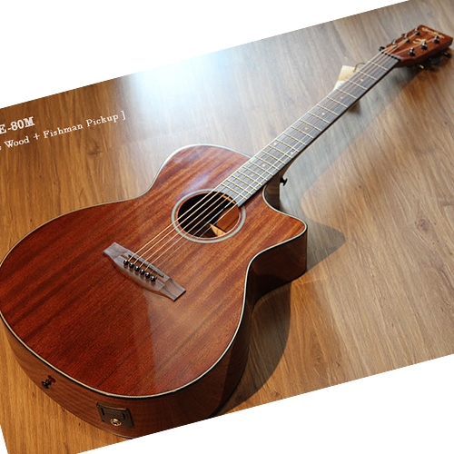 Đàn Guitar Acoustic Tyma HGE80M