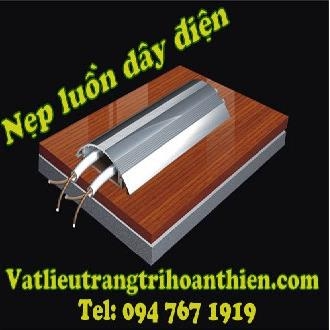 Nẹp Luồn Dây Điện Bán Nguyệt