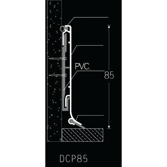 Phào chân tường - Nẹp chân tường DCP60