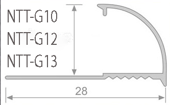 SẢN PHẨM NẸP GÓC ỐP CẠNH NTT-G10, NTT-G12, NTT-G13