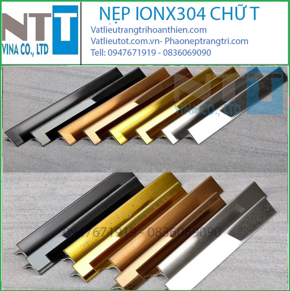NẸP INOX 304 CHỮ T