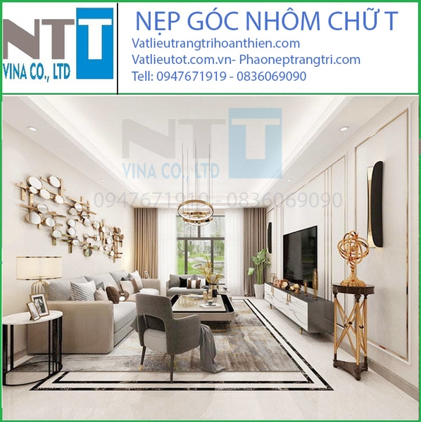 NẸP NHÔM CHỮ T