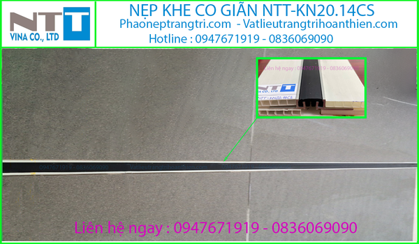 Nẹp khe co giãn NTT- KN20.14cs, nẹp khe nhiệt