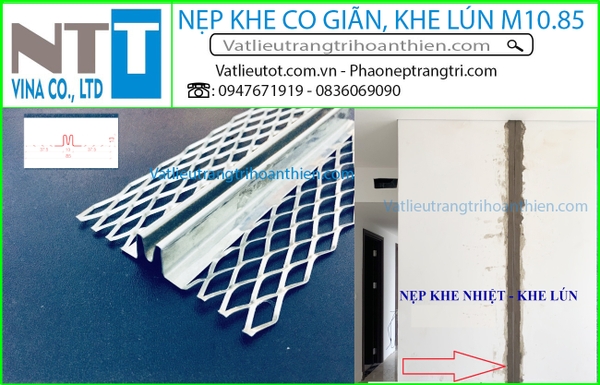 Nẹp khe co giãn, Khe Lún M10.85