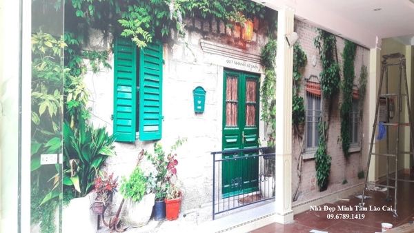TẠO ĐIỂM NHẤN ĐỘC ĐÁO VỚI TRANH TƯỜNG 3D MINH TÂM LÀO CAI