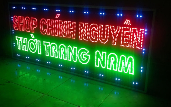 Biển quảng cáo đèn led giá rẻ  tại Lào Cai Sapa