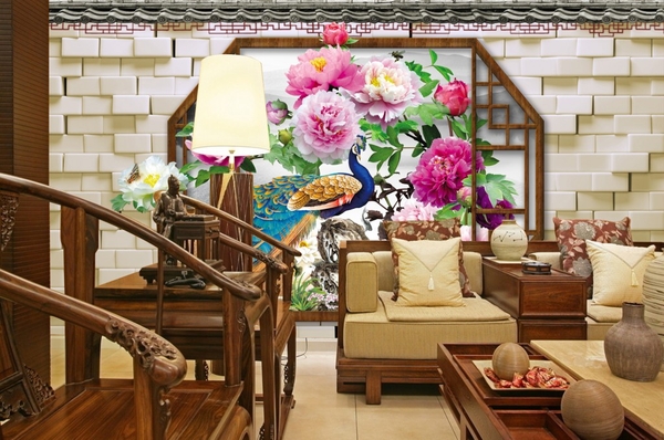 Thi công tranh dán tường giá rẻ tại Lào Cai