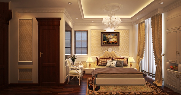 Giấy dán tường tân cổ điển tại Lào Cai