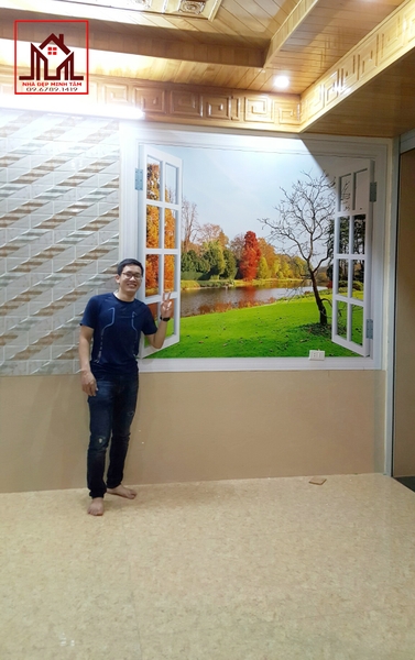Lý do Tranh dán tường Lào Cai được ưa chuộng hơn vẽ tranh tường