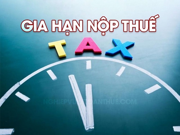 Gia hạn thời hạn nộp thuế trong năm 2024