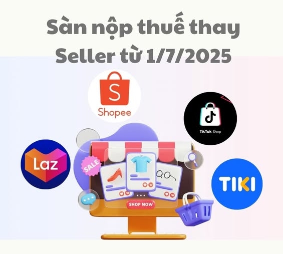 Cách thức kê khai, nộp số thuế đã khấu trừ của tổ chức quản lý nền tảng thương mại điện tử thuộc đối tượng khấu trừ, nộp thuế thay