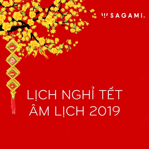 Thông báo lịch nghỉ tết âm lịch 2019