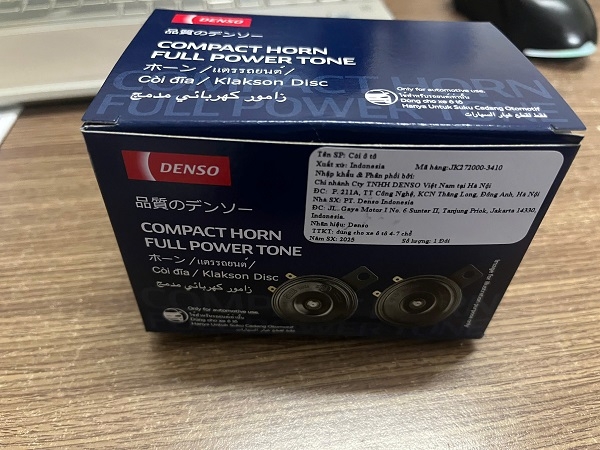 Còi đĩa Denso chính hãng 24V (cho xe tải)