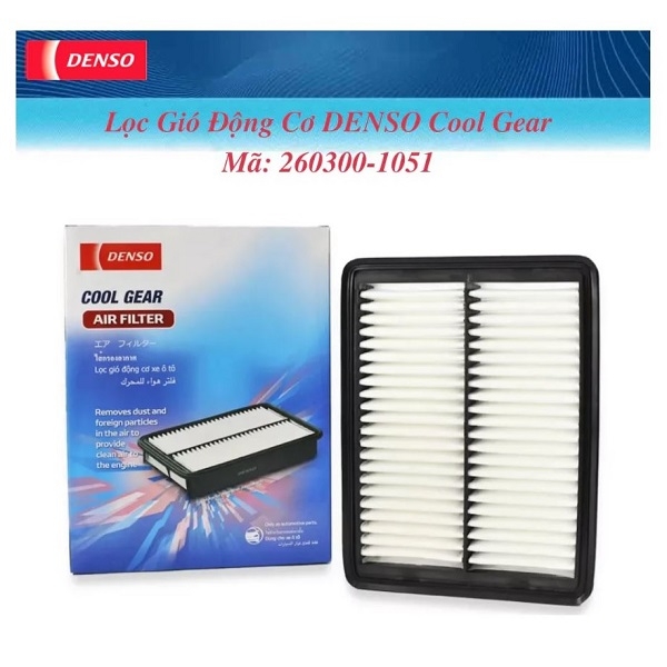 Lọc Gió Động Cơ DENSO Cool Gear chính hãng