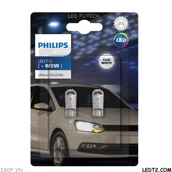 Đèn Led T10 Philips Ultinon