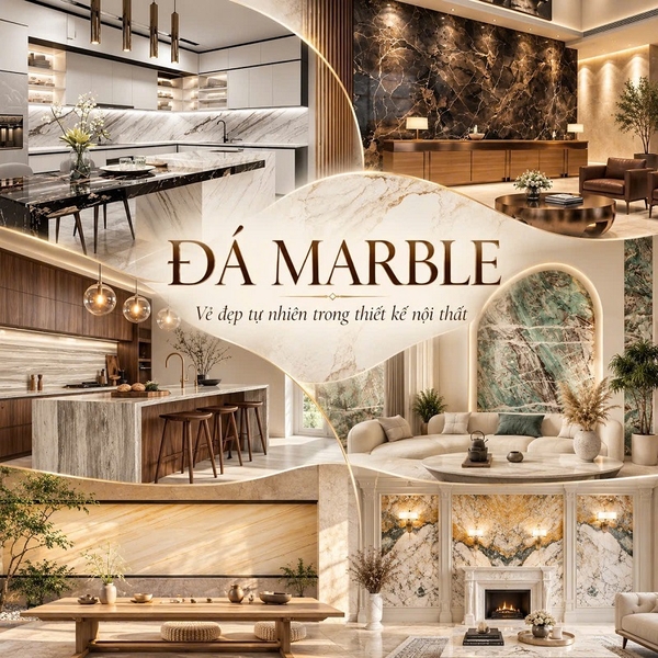 Đá Marble Cao Cấp – Xu Hướng Trang Trí Và Ứng Dụng Trong Nội Thất