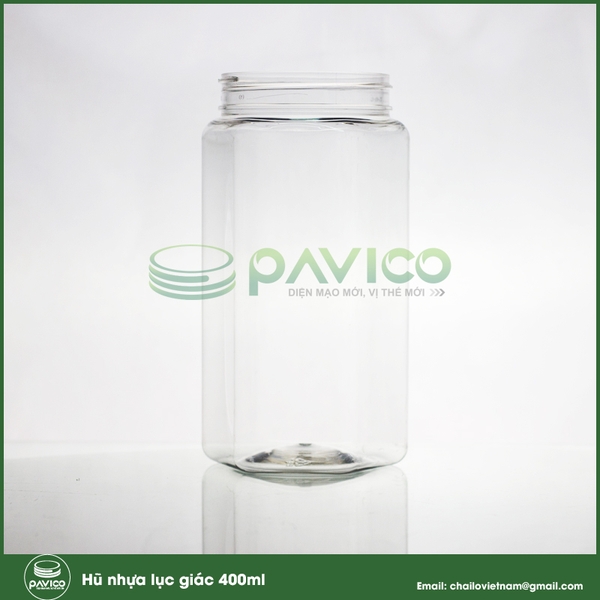 hu-nhua-pet-luc-giac-400ml