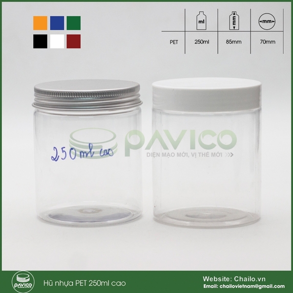 hu-pet-trong-250ml-cao-nap-nhom-bac