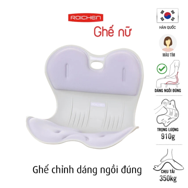 Ghế chỉnh dáng ngồi đúng Roichen Hàn Quốc-Nữ CRP-W