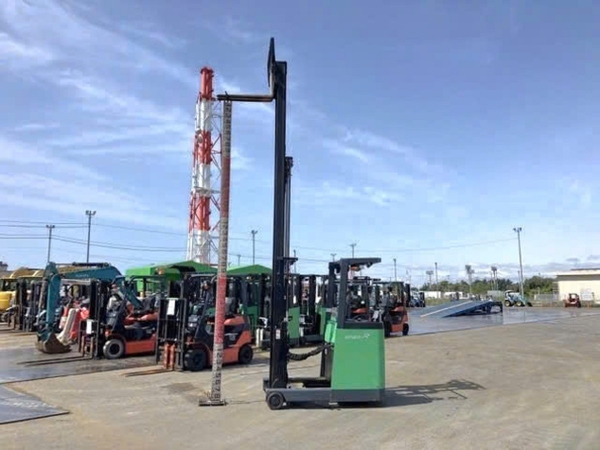 Xe nâng điện đứng lái 1.5 tấn nâng cao 5 mét