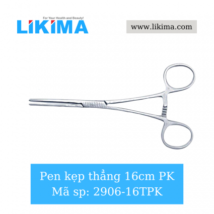 Pen kẹp thẳng 16cm PK - 2906-16TPK Likima