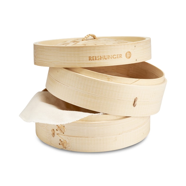 Bamboo food steamer baskets - 1/2/3/4/5layers