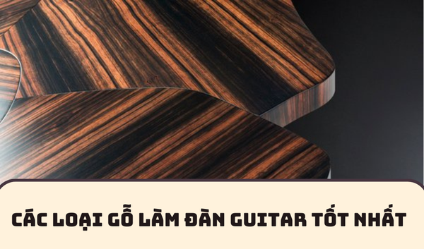 CÁC LOẠI GỖ LÀM ĐÀN GUITAR TỐT NHẤT