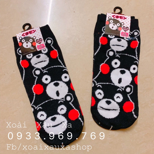 VỚ CHÂN GẤU KUMAMON