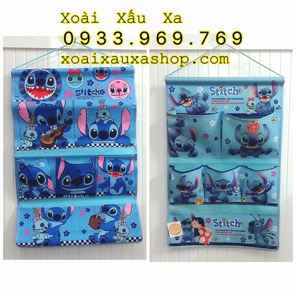 TÚI TREO TƯỜNG ĐỰNG ĐỒ NHIỀU NGĂN