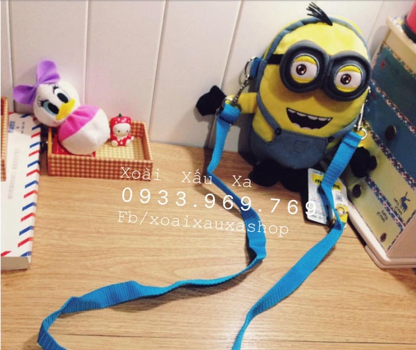 TÚI GẤU BÔNG MINIONS