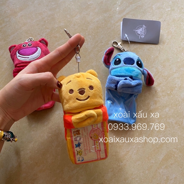 MÓC KHOÁ THẺ GẤU BÔNG DISNEY