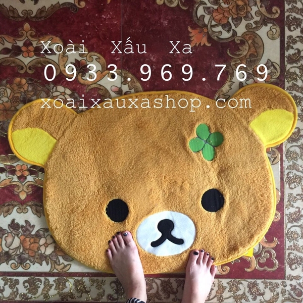 THẢM BÔNG GẤU RILAKKUMA