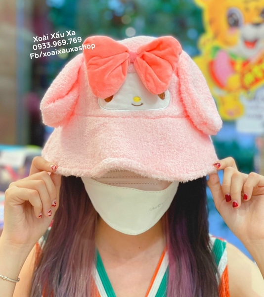 NÓN BÔNG HOẠT HÌNH SANRIO MELODY