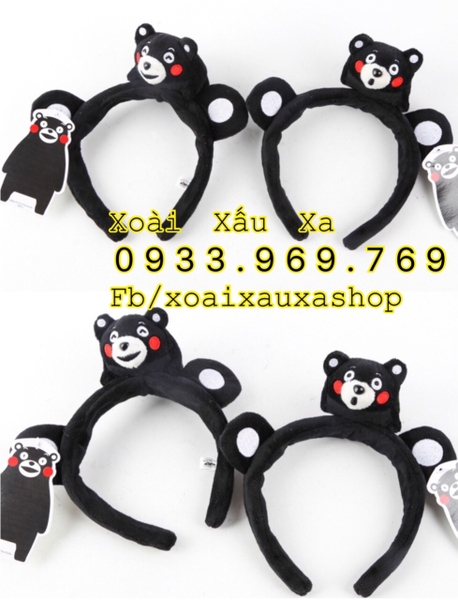 CÀI TÓC GẤU BÔNG KUMAMON