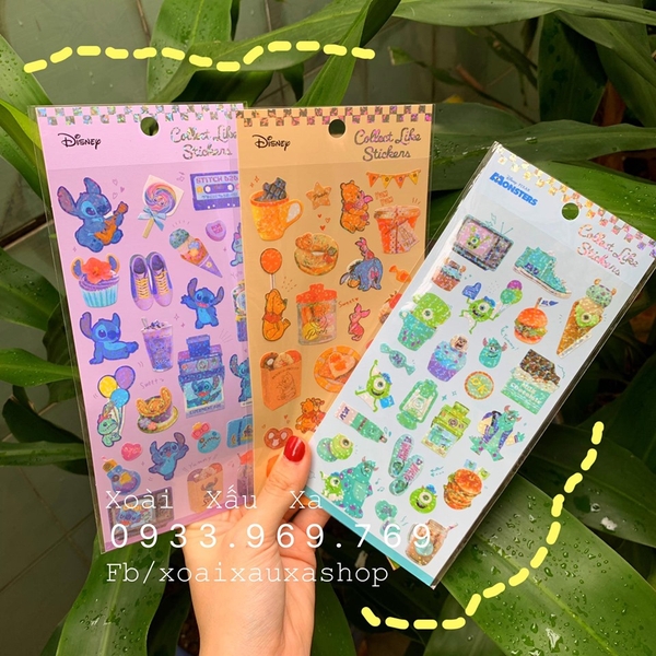 STICKER DÁN HOẠT HÌNH DISNEY