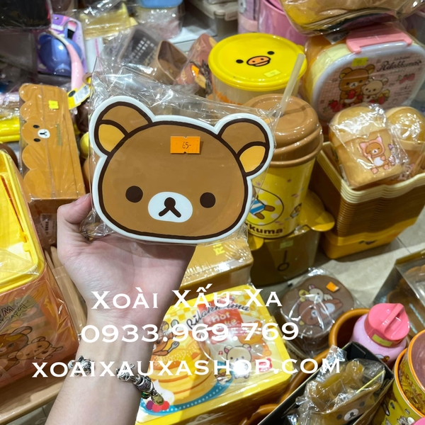 Hộp nhựa Rilakkuma