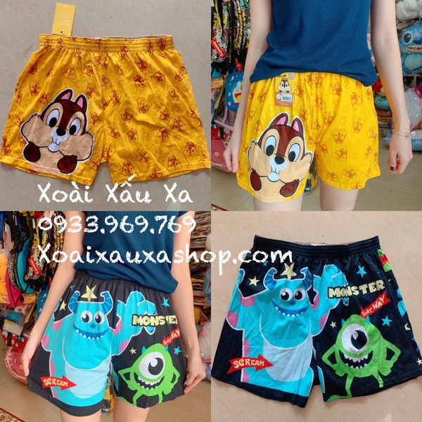 QUẦN SHORT THUN DISNEY