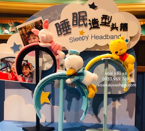 CÀI TÓC GẤU BÔNG DISNEY