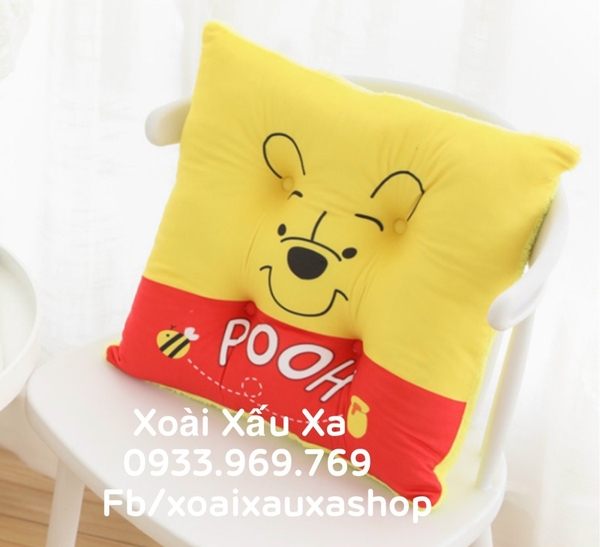 ĐỆM LÓT GHẾ POOH - MICKEY