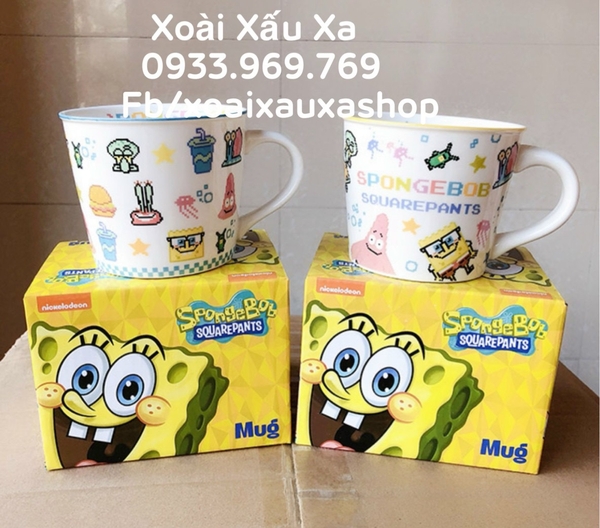 LY NƯỚC BỌT BIỂN SPONGEBOB