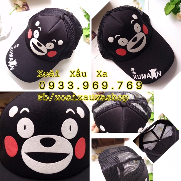 NÓN LƯỠI TRAI KUMAMON