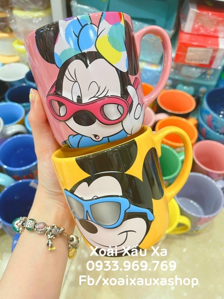 LY SỨ 3D DISNEY MICKEY -MINNIE MOUSE