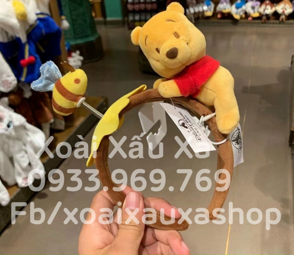 CÀI TÓC GẤU BÔNG DISNEY RESORT STORE SHANGHAI